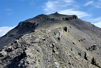 Ridge to summit