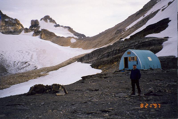 R.C. Hind Hut at Assiniboine Alpine Club of Canada