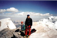 On top. 98 was dry year as register had been buried in snow and no entries for 5? years. Andy and me.
