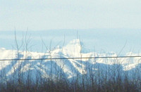 Tiara peak in front of Bogart from Calgary