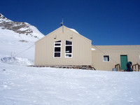 Sleeping rooms end of Bow Hut