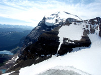 Ball and glacier below Beatrice NF