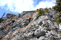 North Baldy downclimb to South Baldy Ridge