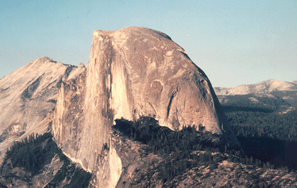 half_dome from west
